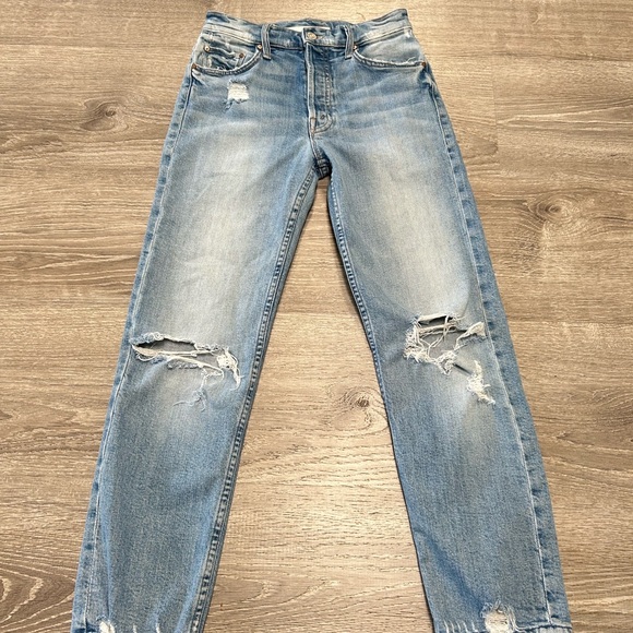 MOTHER SUPERIOR Denim Superior The Tomcat Jeans 24 Confession Relaxed Distressed - Picture 2 of 13